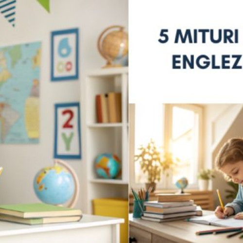 5 mituri despre învățarea engleză de către copii