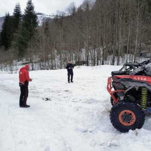 Cinci cetățeni ucraineni, căutați în Muntii Maramureșului