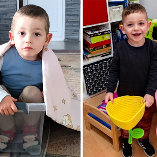 Darius, un băiețel din Constanța, are nevoie de ajutor pentru o operație la inimă