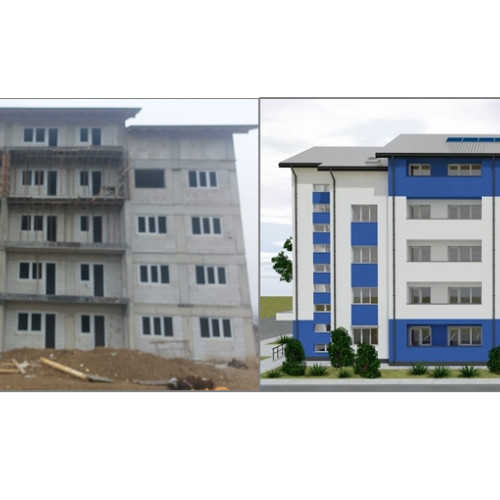 Comuna Poarta Albă dezvoltă un nou bloc de locuințe ANL