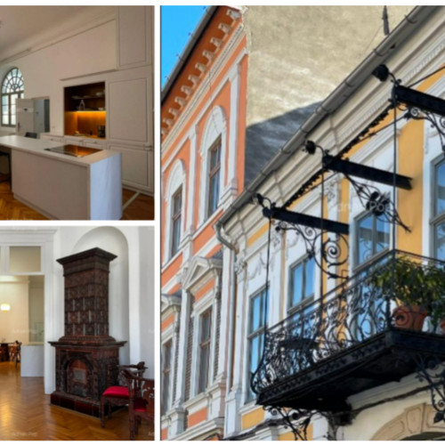 Apartament de 4 camere în centru Clujului, disponibil pentru vânzare la 620.000 EUR