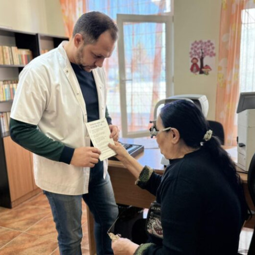 Campania "Ilfov, prin ochii tăi" aduce ochelari gratuit locuitorilor din Voluntari