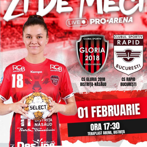 Meciul se va desfășura sâmbătă, 1 februarie, la ora 17:30