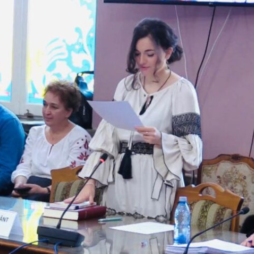 Oana Matache depune jurământul ca consilier local la Buzău