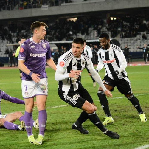 Universitatea Cluj învinge Rapid București cu 2-1, consolidându-și poziția în clasament