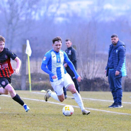 Corvinul Hunedoara învinge Gloria Bistrița în amicalul de la Cluj-Napoca