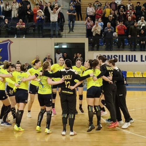 CSM Corona Brașov câștigă împotriva HC Dunărea Brăila în etapa a 16-a a Ligii Naționale de handbal feminin