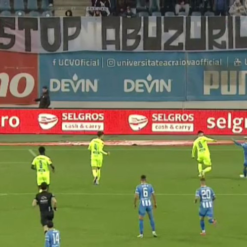 Politehnica Iași pierde la Craiova cu 1-4 în etapa a XXIV-a