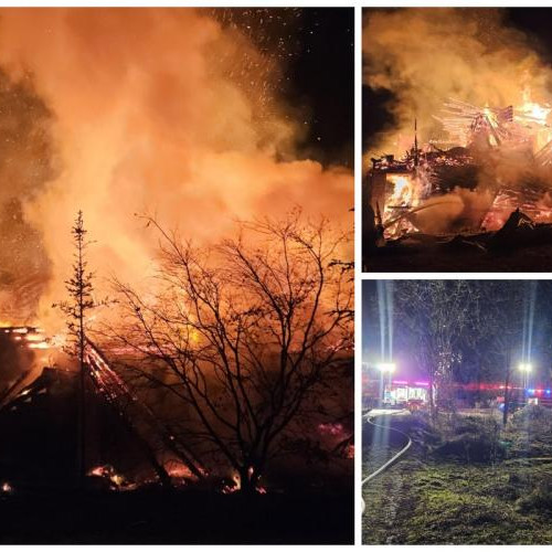 Incendiu la o cabană din Ocolisel, comuna Iara