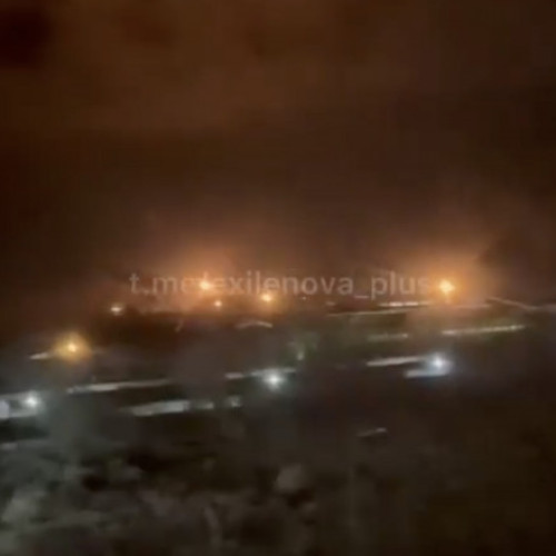 Atac cu drone ucrainean asupra instalațiilor din Rusia, incendii și suspendarea zborurilor