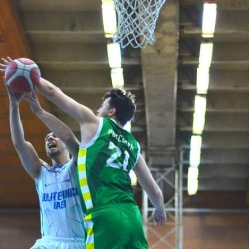 Politehnica Iași înfruntă un nou eșec în baschetul masculin