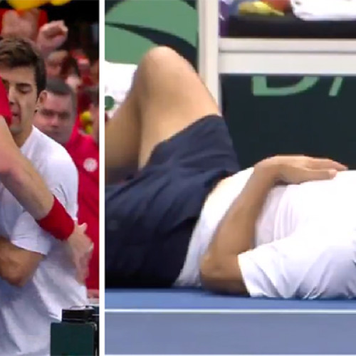 Incident şocant în meciul dintre Zizou Bergs şi Cristian Garin