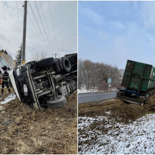 Accident grav în comuna Scortești, satul Stejaru