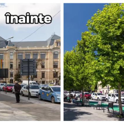 Schimbări Vizibile în Piața Lucian Blaga, Prezentate de Primarul Emil Boc