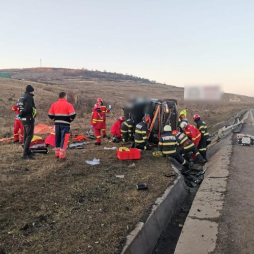 Accident grav în județul Cluj: Trei răniți, transportați la spital