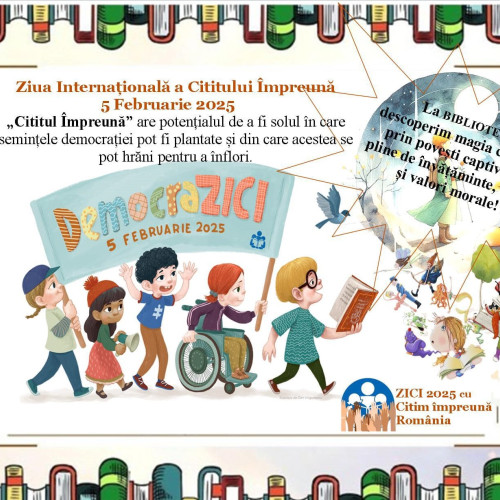 Biblioteca din Cumpăna celebrrează Ziua Internațională a Cititului Împreună