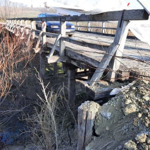 Închiderea circulației pe podul de peste râul Jijia din Botoșani