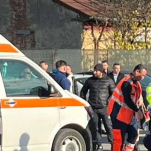 Pompierii intervin la un accident rutier în comuna Florești