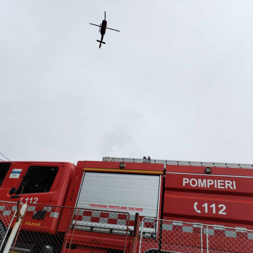 Elicopter SMURD solicitat pentru un bărbat în stare gravă la Botoșani