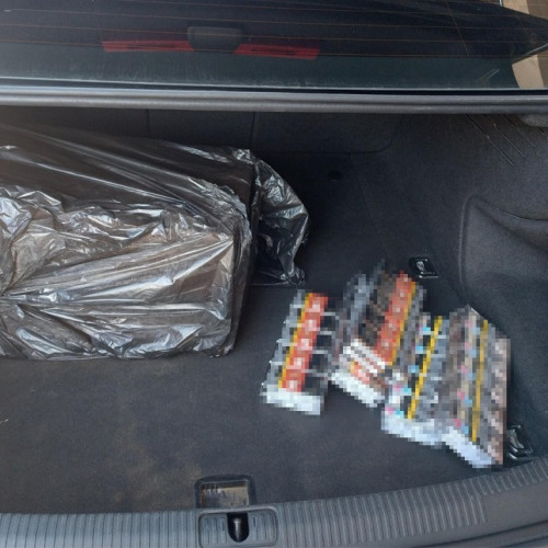 Peste 40.000 de țigări confiscate de polițiștii de frontieră