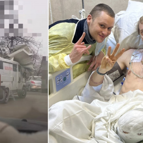 Medic britanic grav rănit în Ucraina după un atac cu dronă