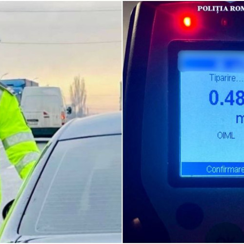 Tanăr din Moinesti prins conducând sub influența alcoolului