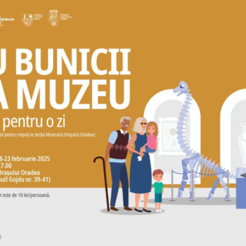 Bunicii și nepoții sunt invitați la muzeu în vacanța de iarnă