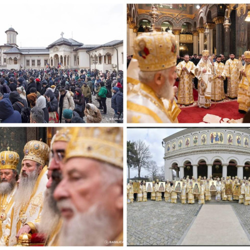 Ceremonii aniversare pentru centenarul Patriarhiei Române la București