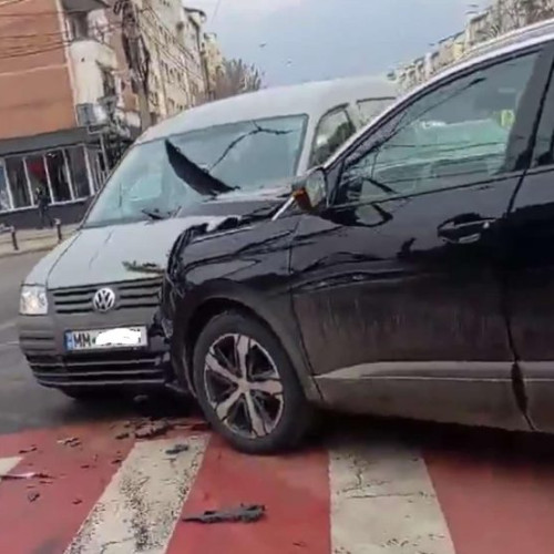 Accident grav în Baia Mare la intersecția bulevardelor București și Republicii