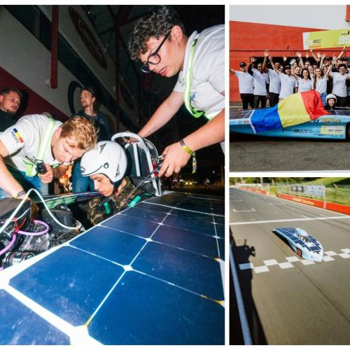 Studenții de la Universitatea Tehnică din Cluj-Napoca au creat mașina viitorului alimentată solar