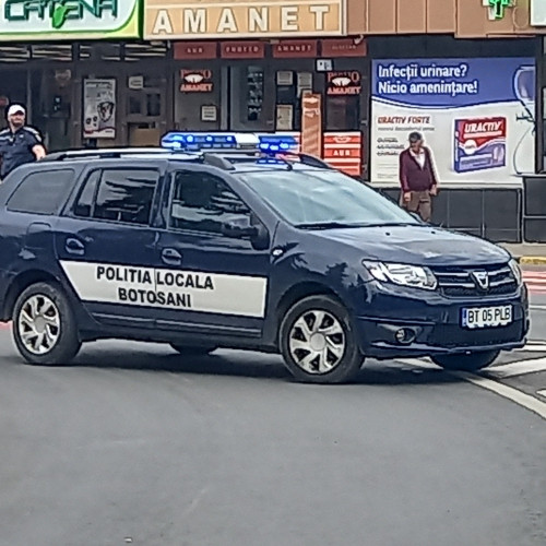 Doi bărbați sancționați pentru deranj și mizerie în Botoșani