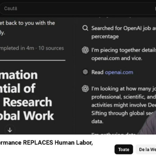 OpenAI lansează DeepResearch, un nou instrument avansat de cercetare
