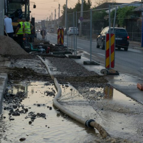 Lucrările de reabilitare a rețelelor de apă din Buzău depășesc 90%