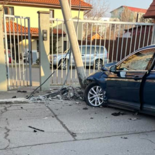 Accident pe strada Meteor din Cluj-Napoca, fără victime