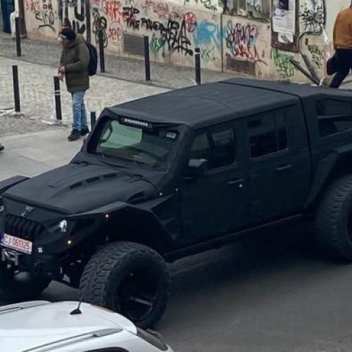 Juggernaut 6x6 a fost zărit în Cluj-Napoca