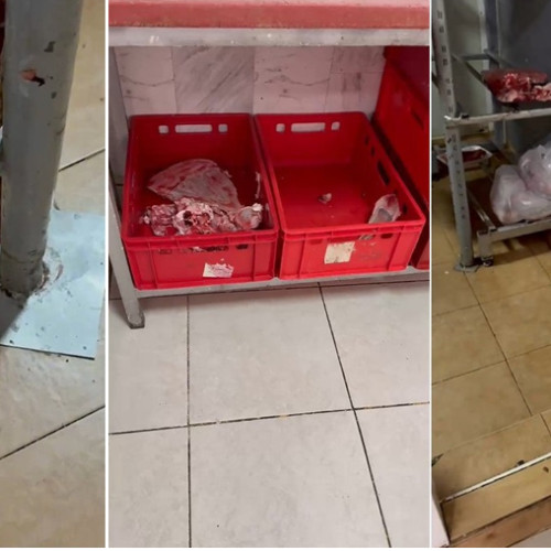 Control drastic la o carmangerie din Piața Griviței