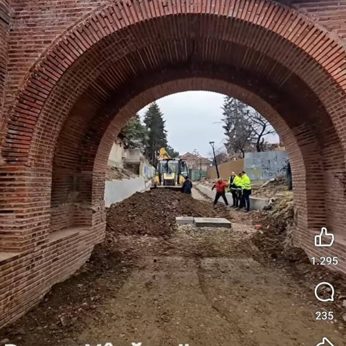 Poarta Vânătorilor din Târgoviște se redeschide după lucrări de restaurare