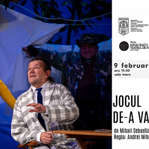 Comedia „Jocul de-a vacanta” va fi prezentată pe 9 februarie la teatru