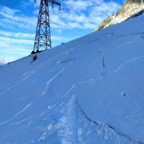 Vreme rece și zăpadă abundentă în Bucegi