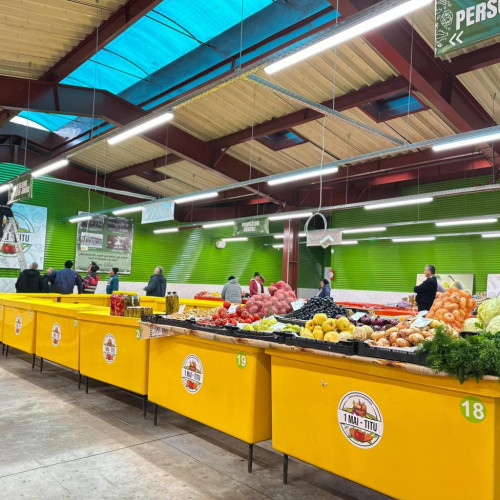 Piața 1 Mai din Titu, redeschisă după modernizare