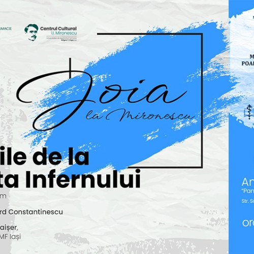 Centrul Cultural "I.I. Mironescu" reia evenimentele "Joia la Mironescu"