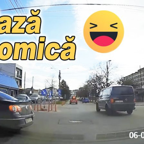 Incident amuzant pe Bd. Stadionului, în Buzău