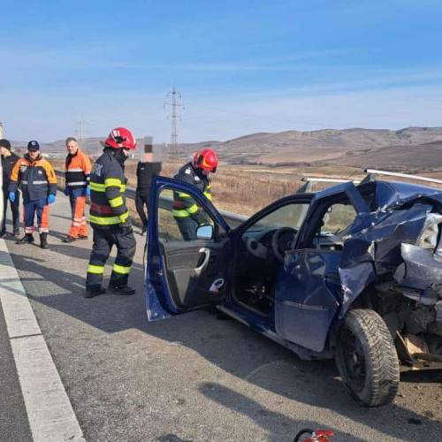 Accident rutier grav pe autostrada A10 între Aiud și Turda