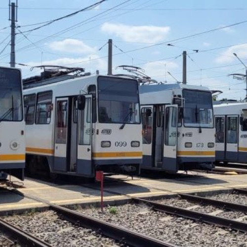 Tramvaiele de pe liniile 19, 27 și 40, afectate de un deraiere