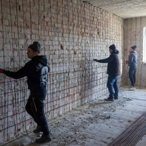 Lucrări de renovare la internatul Seminarului Teologic din Galați