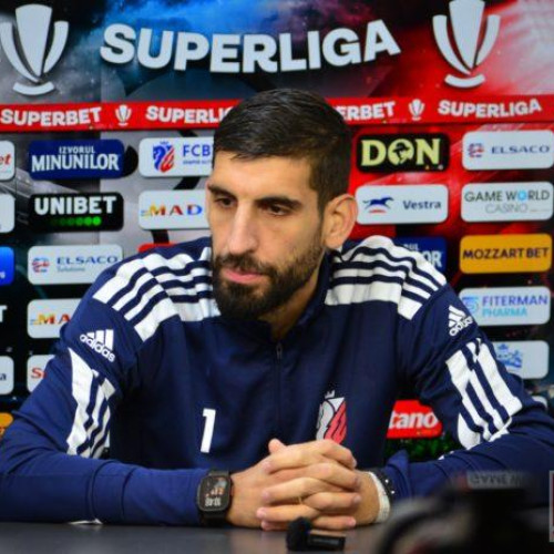 Portarul FC Botoșani, Ioannis Anestis, încrezător înaintea meciului cu Dinamo