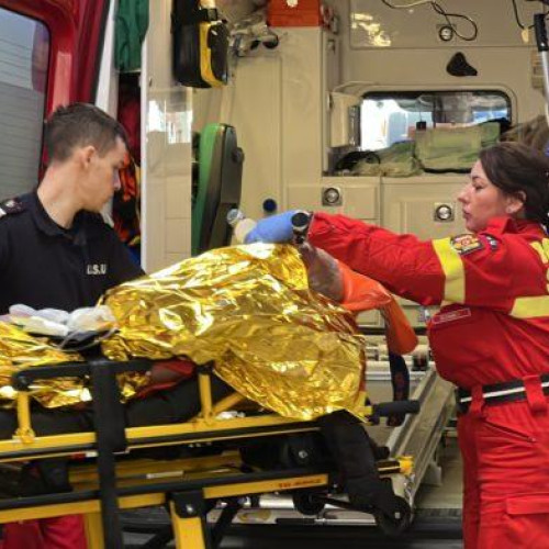 Accident grav în comuna Dângeni: un bărbat în vârstă de 62 de ani, internat la Urgențe