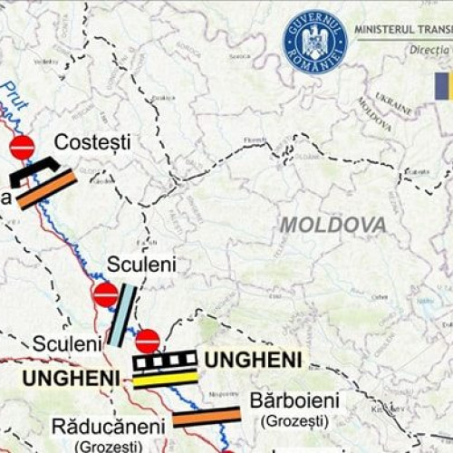 CNAIR a semnat contracte pentru construirea a patru poduri peste Prut