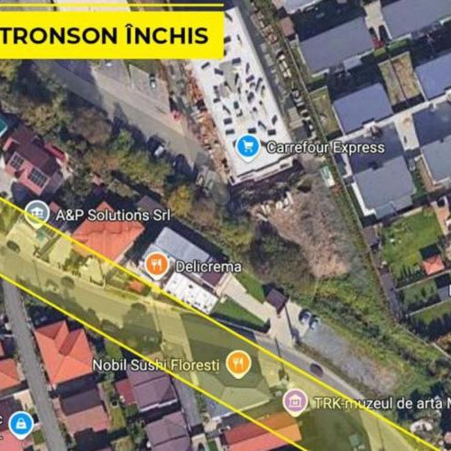 Restricții de circulație pe strada Tautiului în Florești