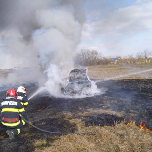 Incendii în localitățile Braniștea și Produlesti: Intervenții rapide ale pompierilor